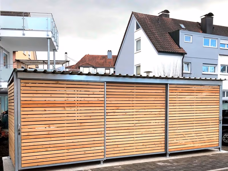 Holzlamellen blickdicht