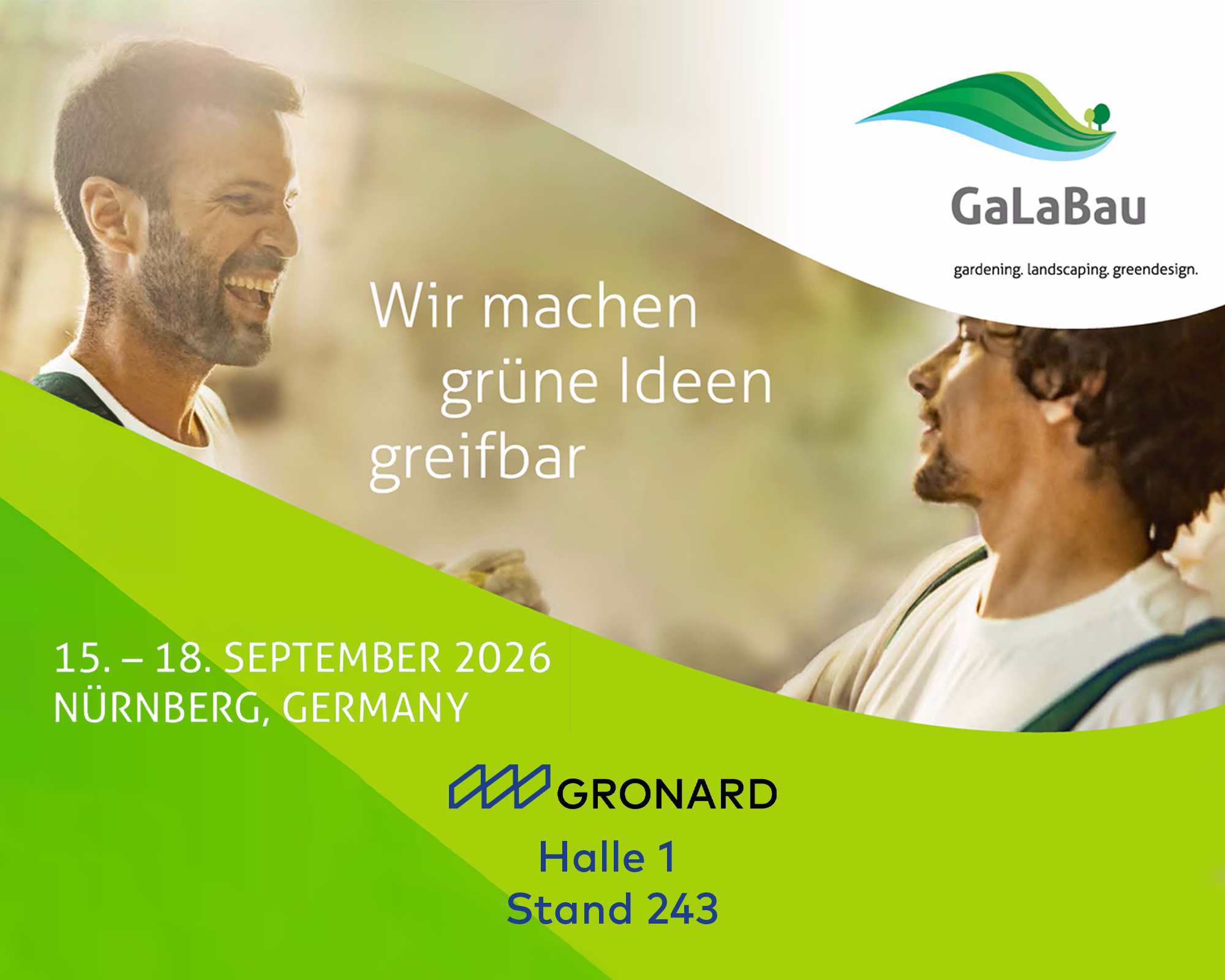 GaLaBau 2026: Produktneuheiten live testen
