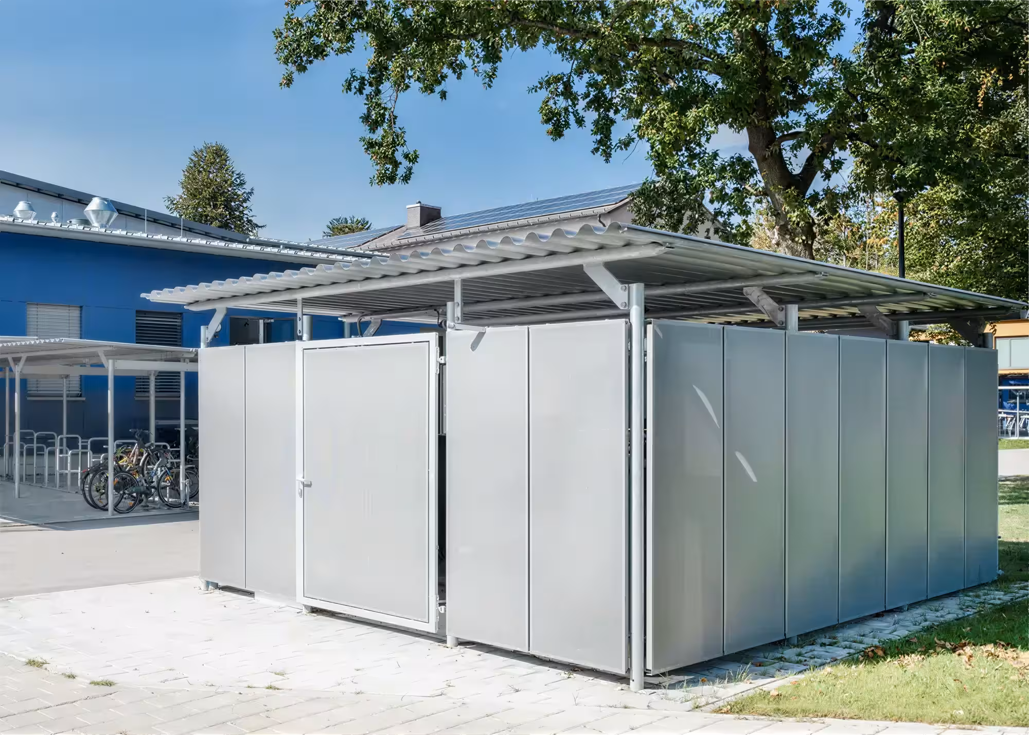 BWA® Flachdach Mülleinhausung