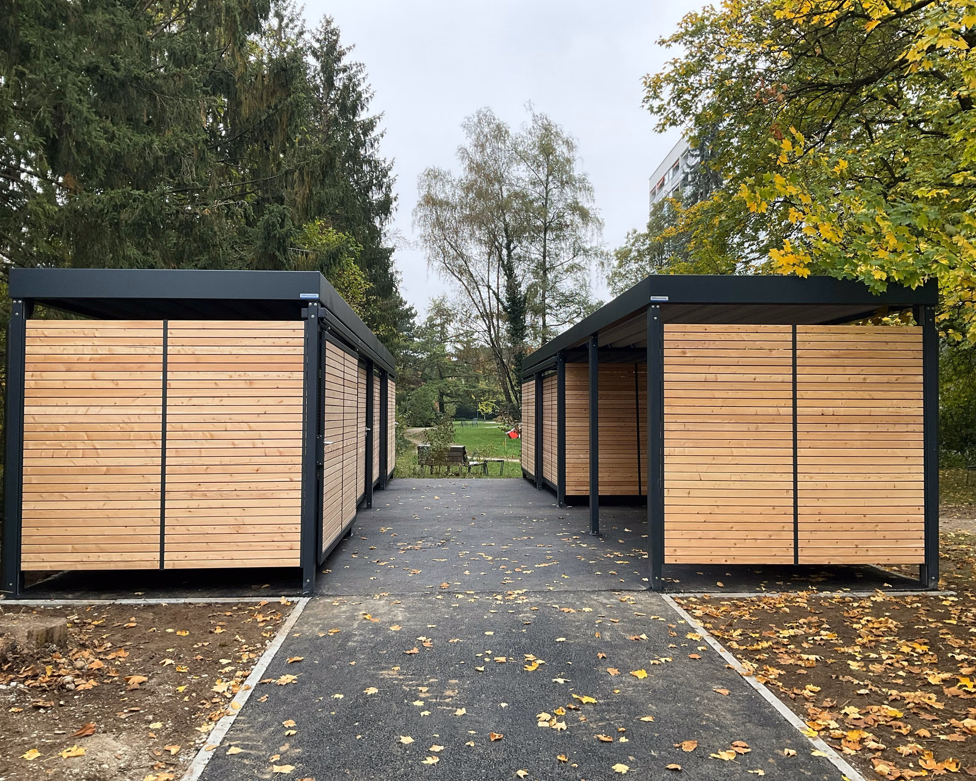 Fahrradparken im Augustinum München-Nord