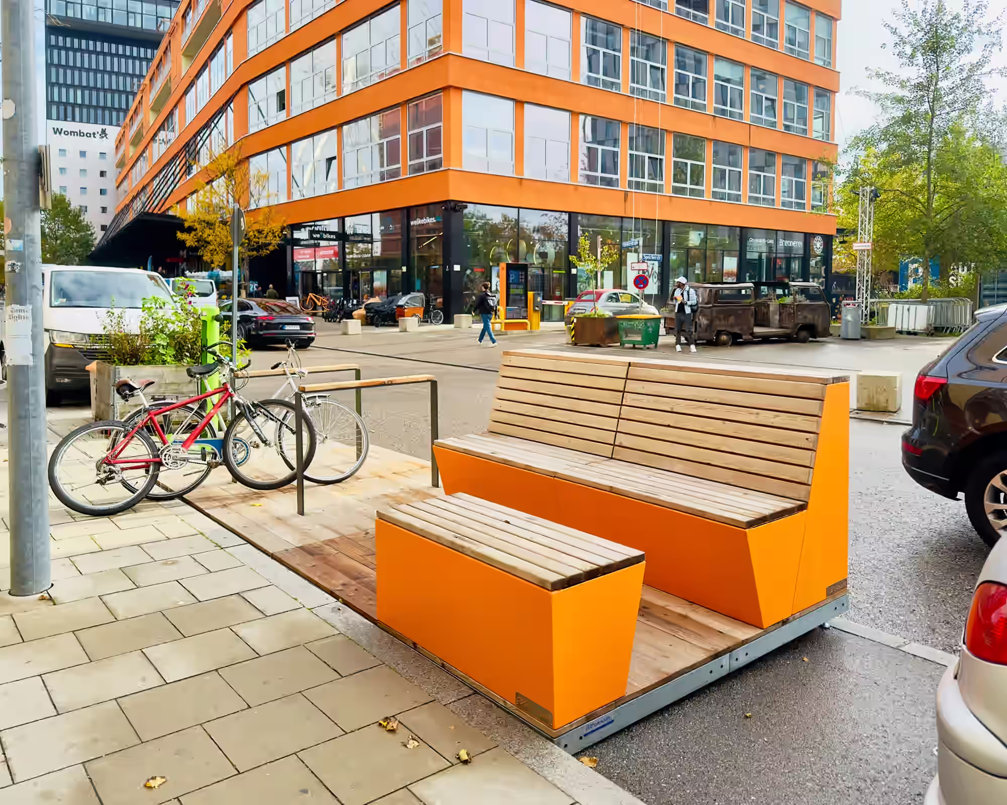 Parklet Werksviertel-Mitte