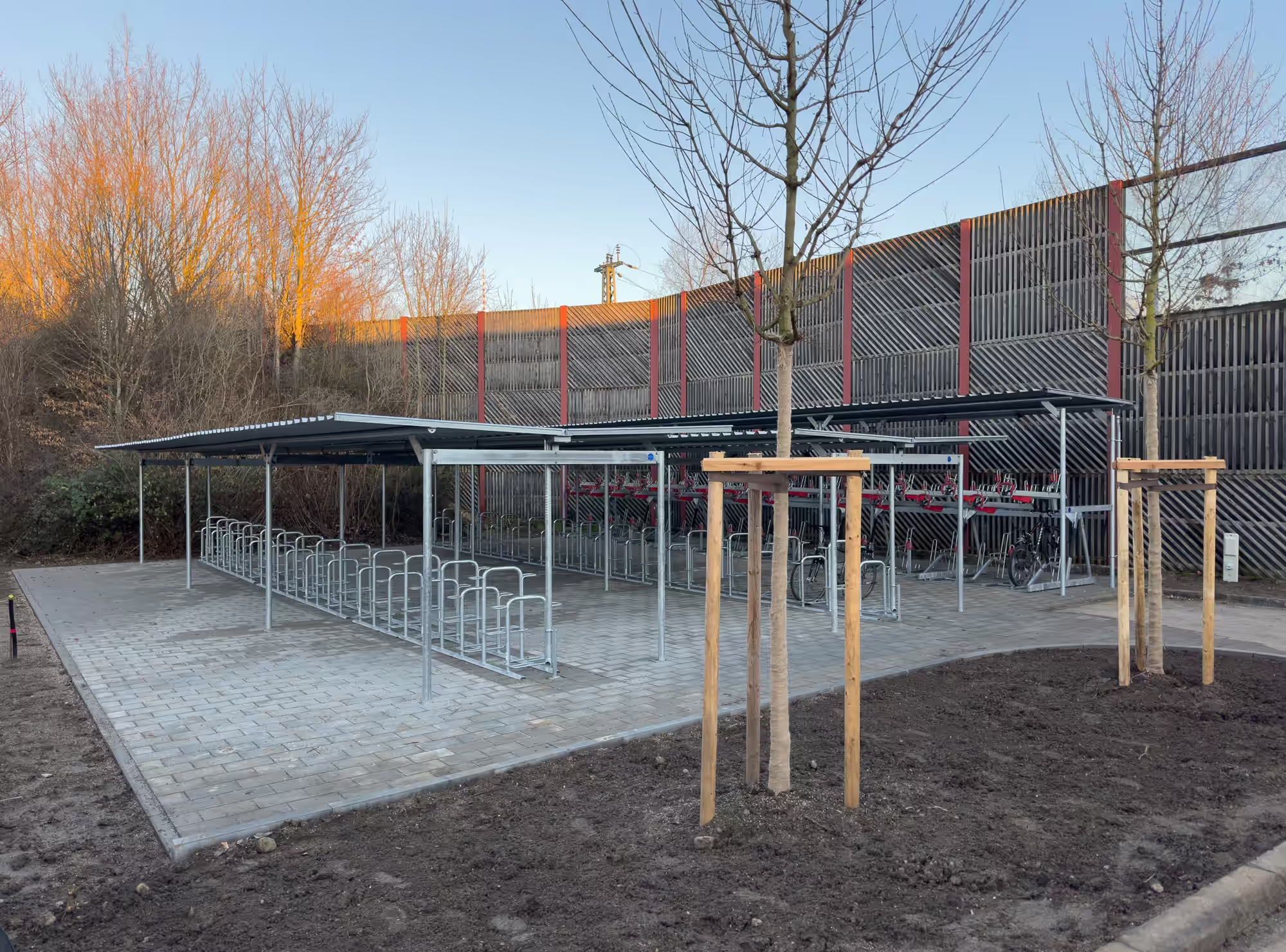 Bike+Ride Anlage S-Bahnhof Markt Schwaben